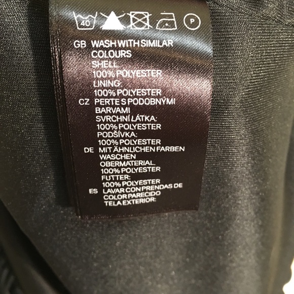 H&M Black Sleeveless V Neck Dress Womens Size S - Picture 8 of 8